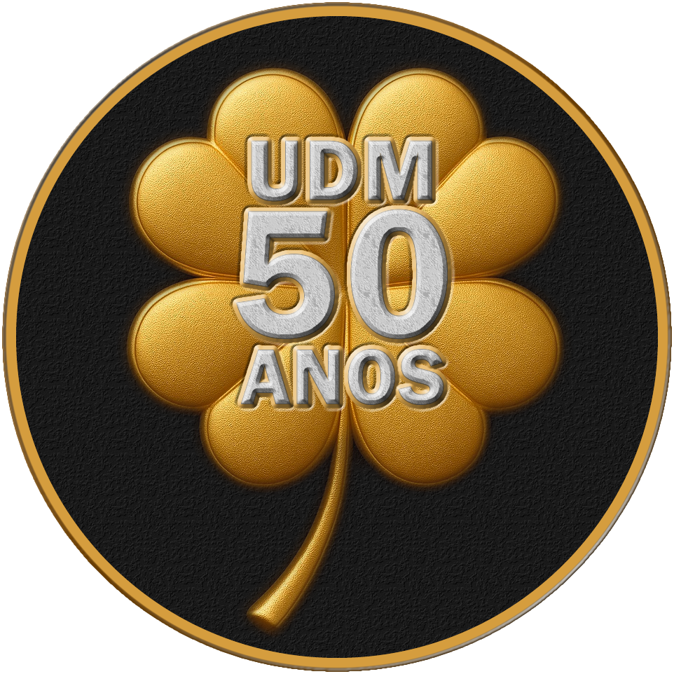 Logo 50 anos fundo pretp alfa